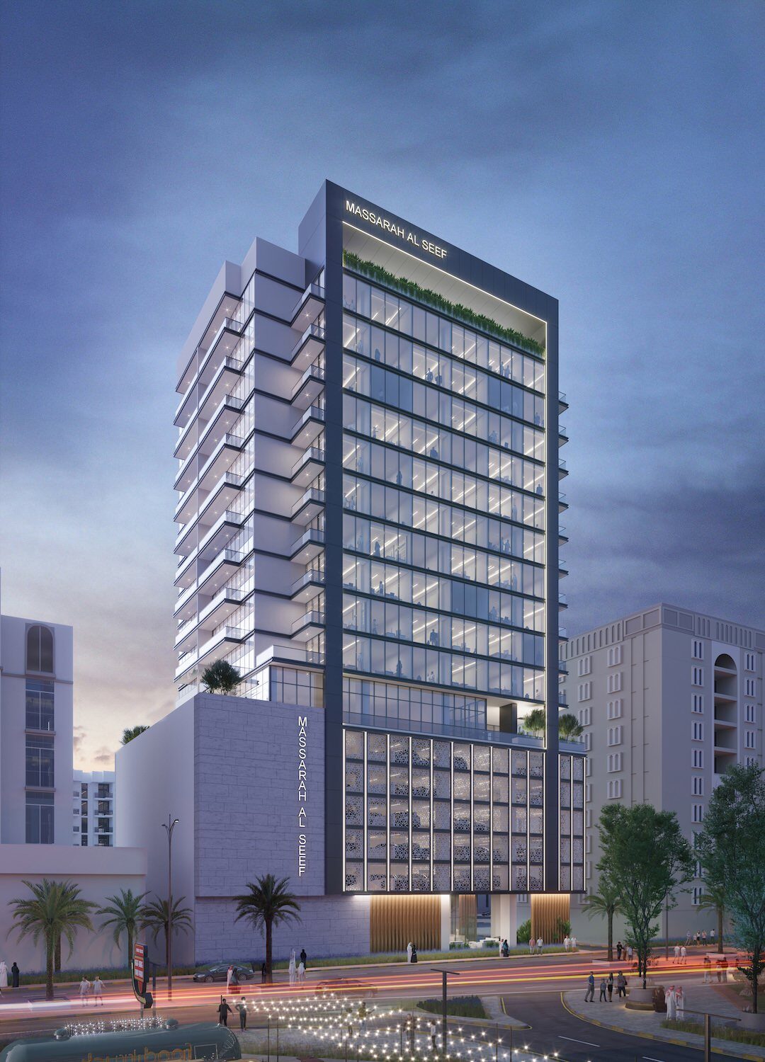 Massarah Al Seef commercial tower, Seef District