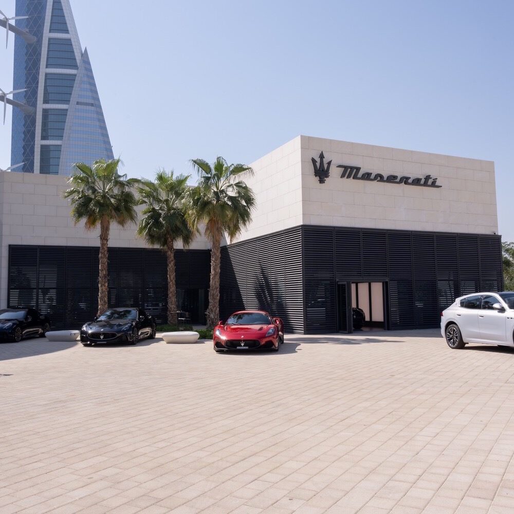 Meserati Showroom project in Bahrain by Arab Architects