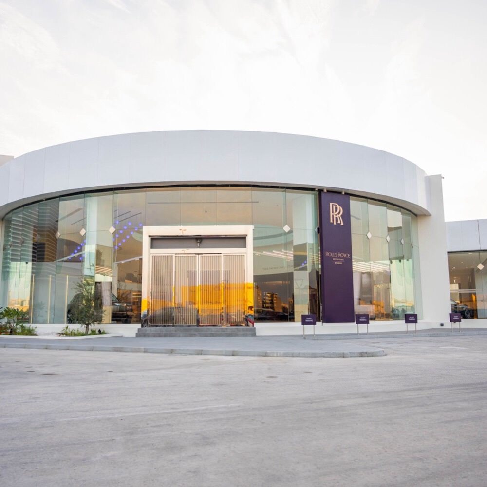 Rolls Royce Showroom project in Bahrain by Arab Architects