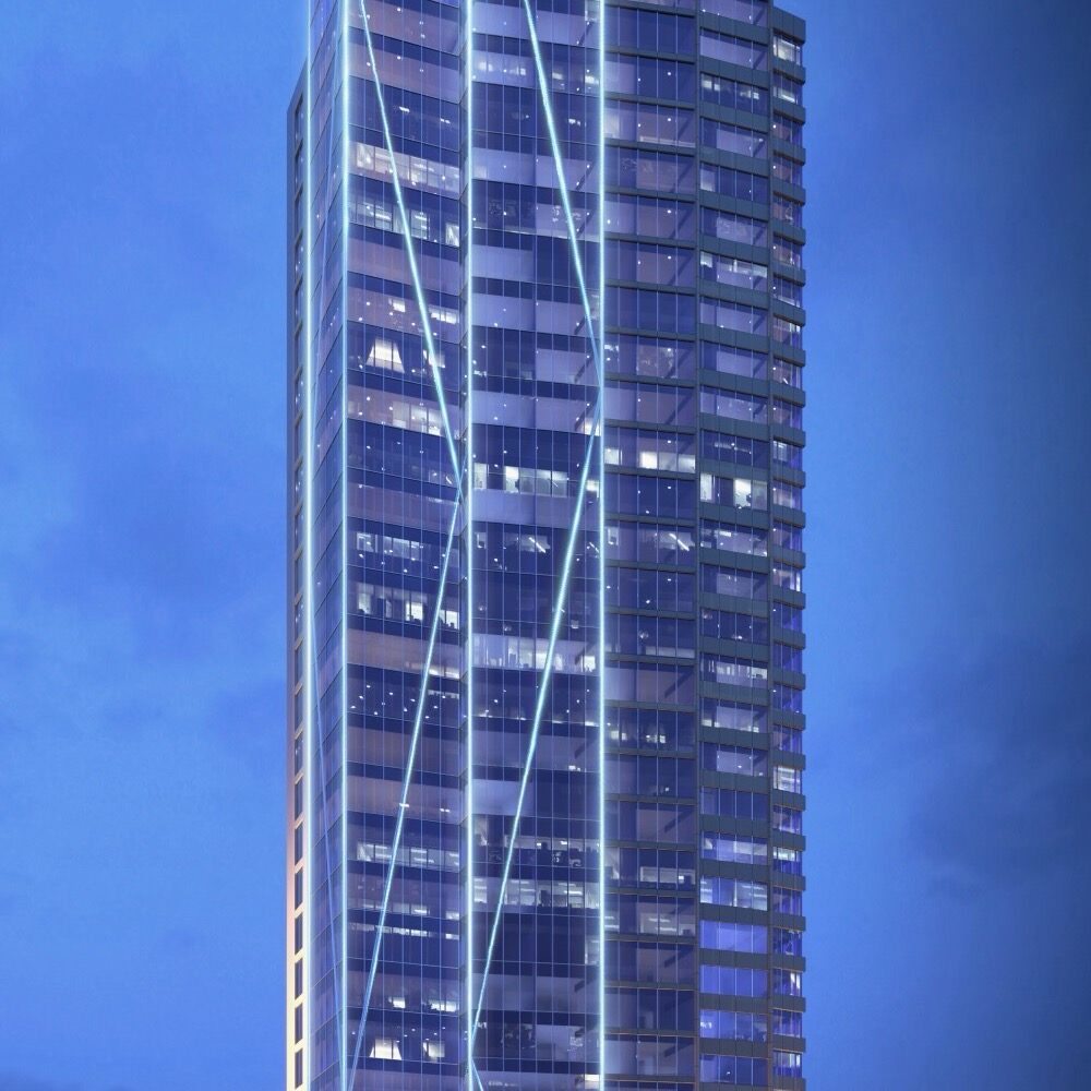 Sumo Tower commercial office project in Bahrain by Arab Architects