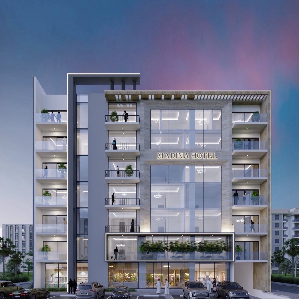 SAR Madina Hotel hospitality project in Bahrain by Arab Architects