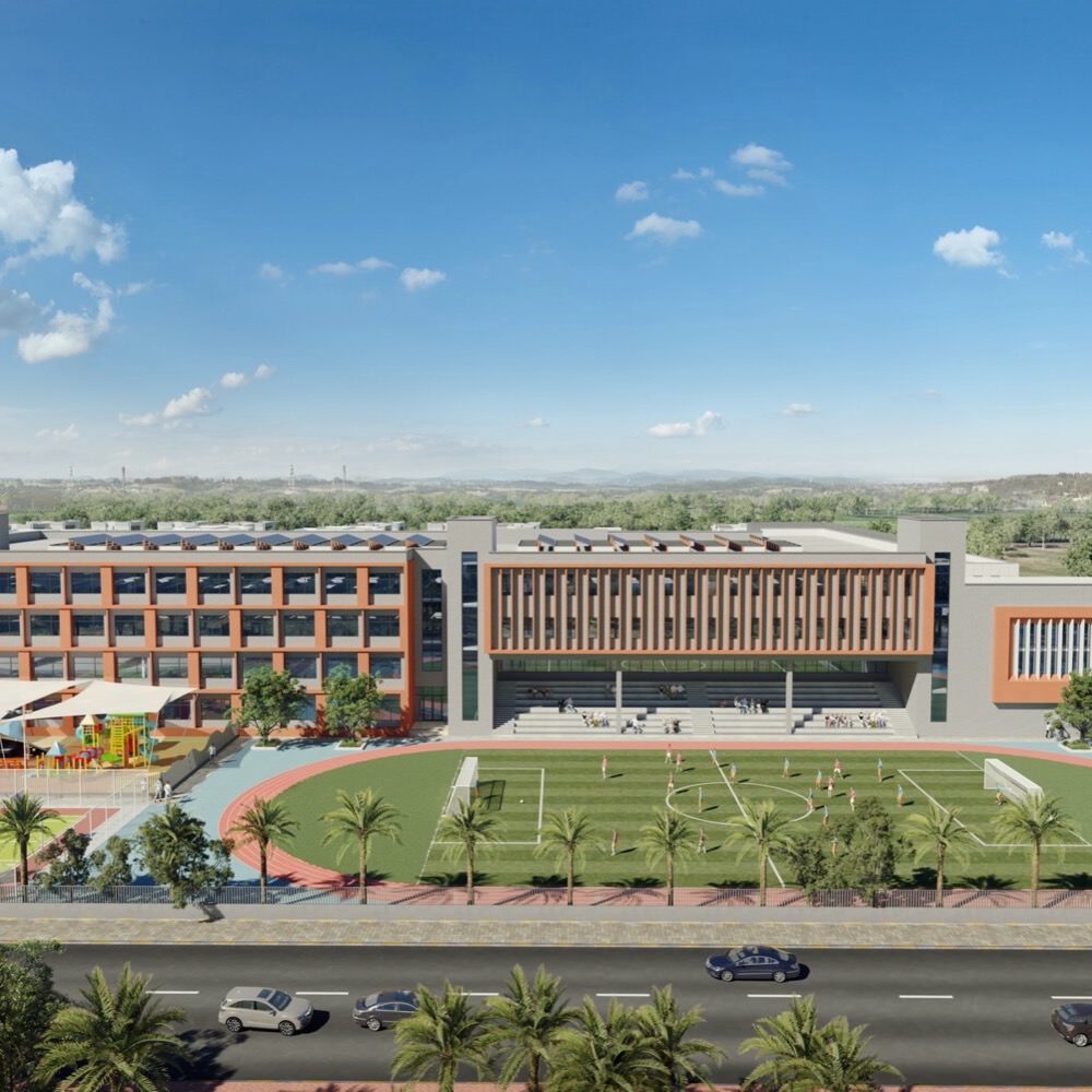 Finnish School educational project in Bahrain by Arab Architects
