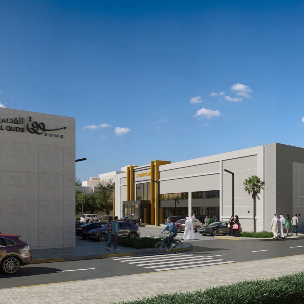 Souq Al-Quds Mall retail and commercial project in Bahrain by Arab Architects