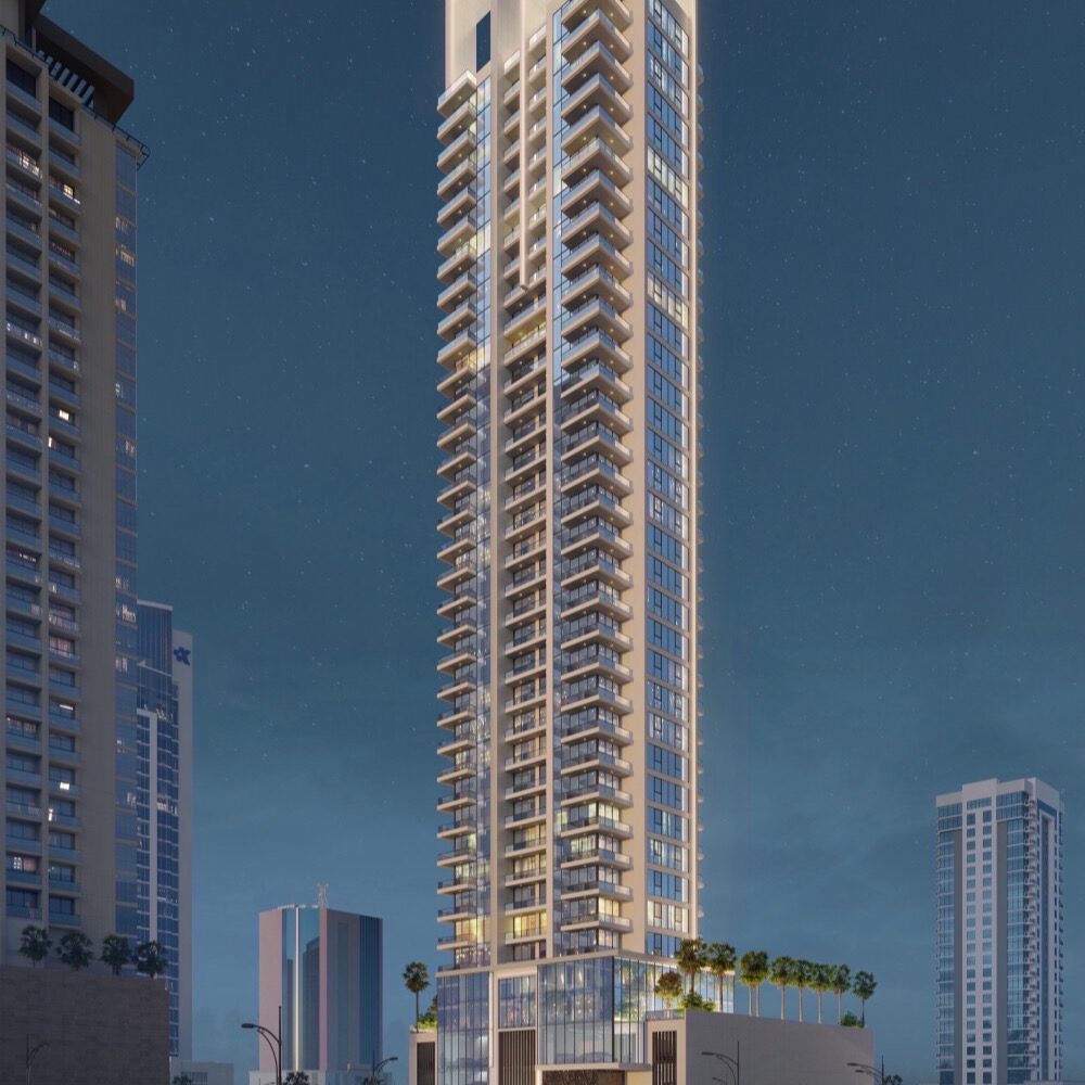 Catamaran 3 residential tower in Seef District by Arab Architects