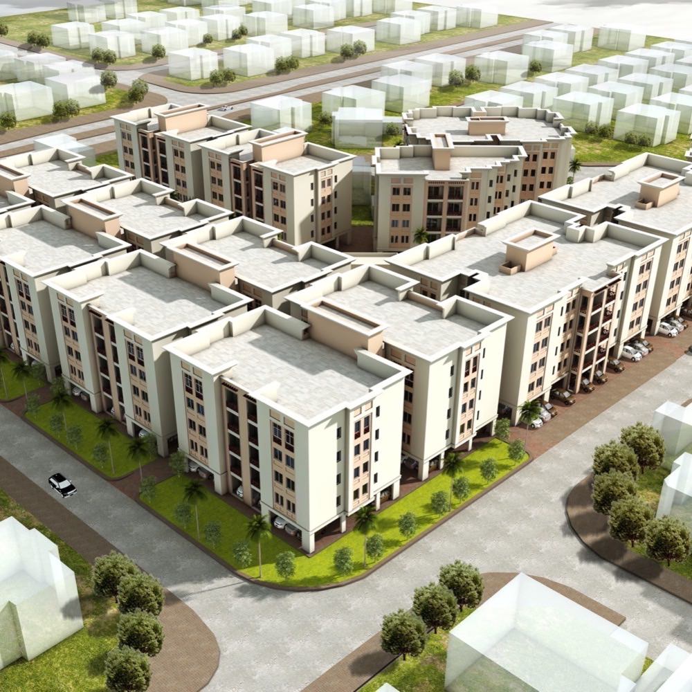 Karbabad Housing Buildings residential project in Bahrain by Arab Architects