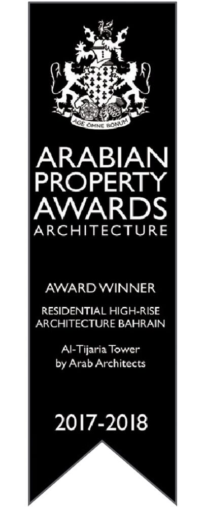 An international property award received by Arab Architects W.L.L.