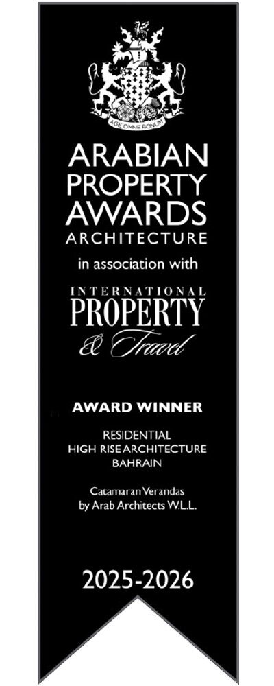 An international property award received by Arab Architects W.L.L.