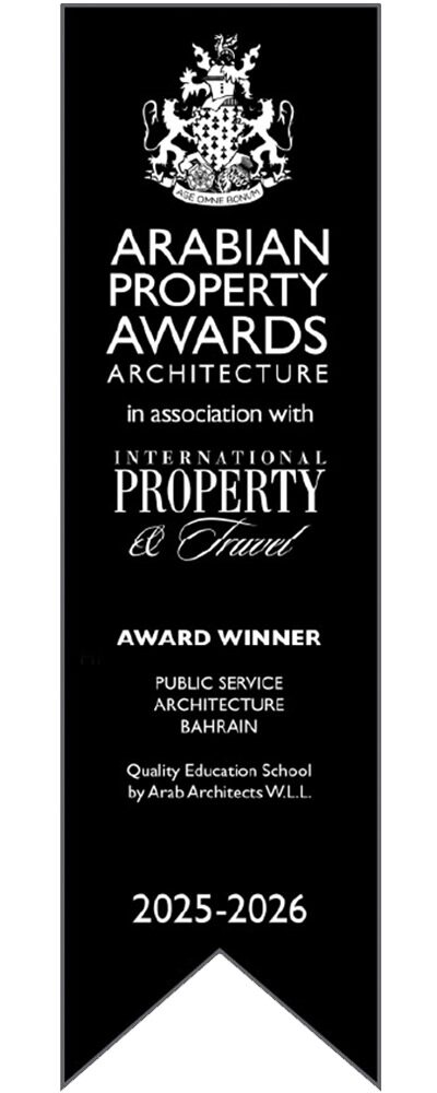 An international property award received by Arab Architects W.L.L.